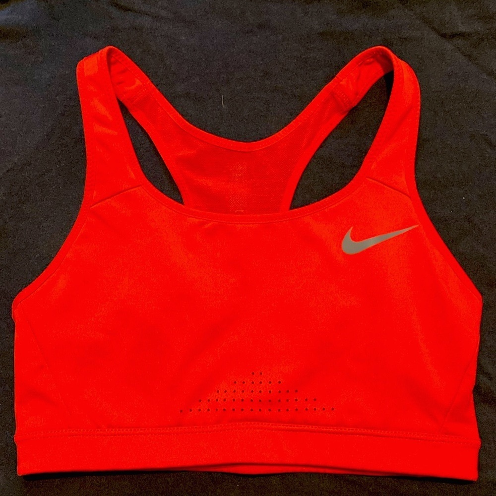 Nike Red Sports Bra size S women